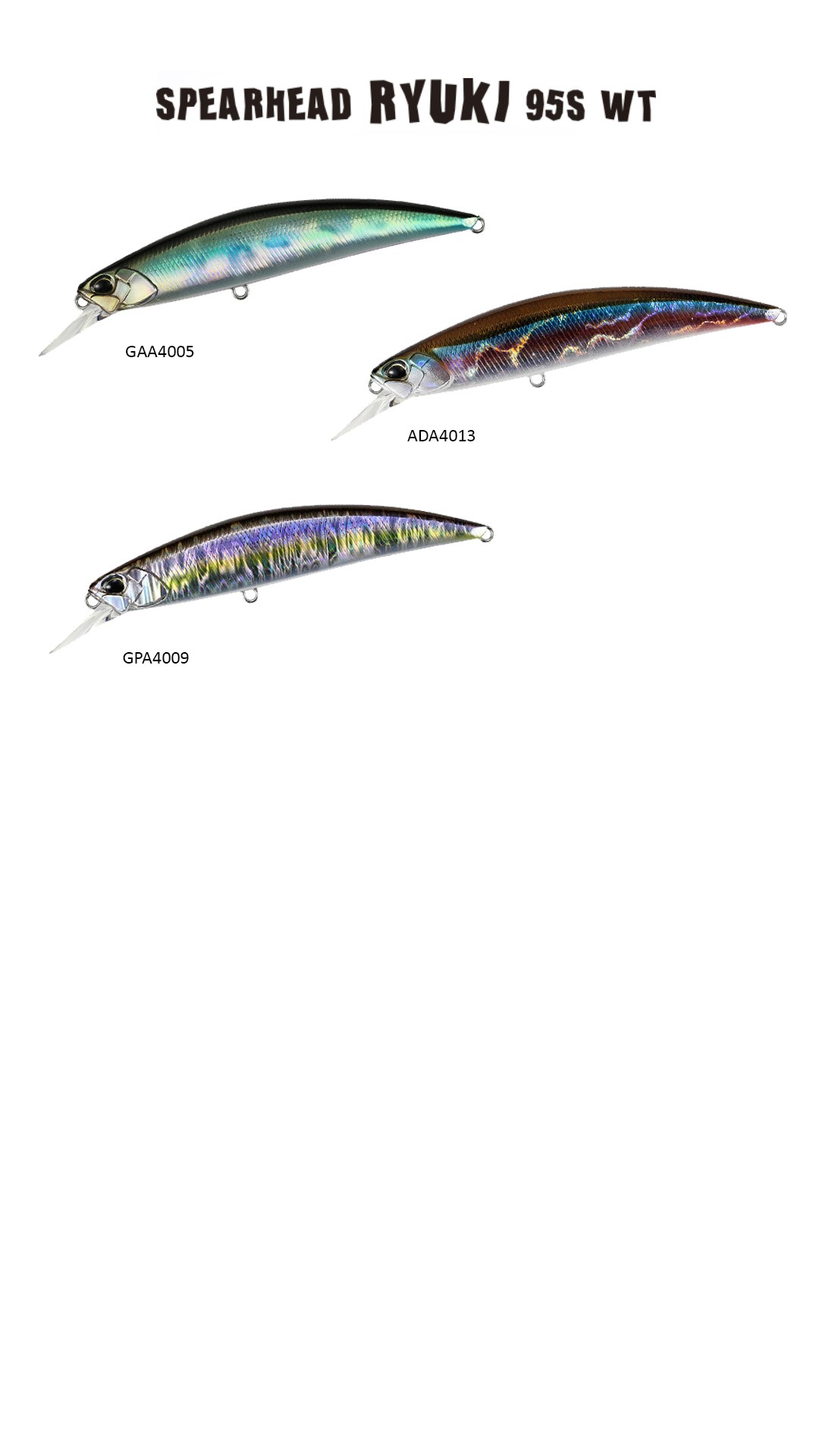 SpearHead Ryuki 95S SW & 95S